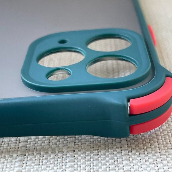 Phone Case for iPhone 11 pro Max Blue Plastic Fitted Back Case Unbranded New - Picture 7 of 9